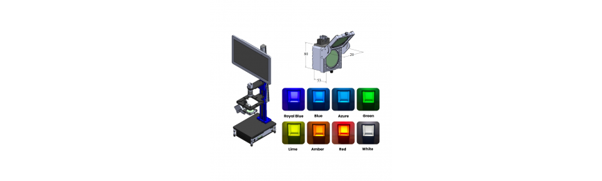 8-Wavelength Bar Light with Filter